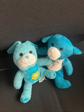 Blue Plush Puppy Toy - Soft Plush Stuffed Animal